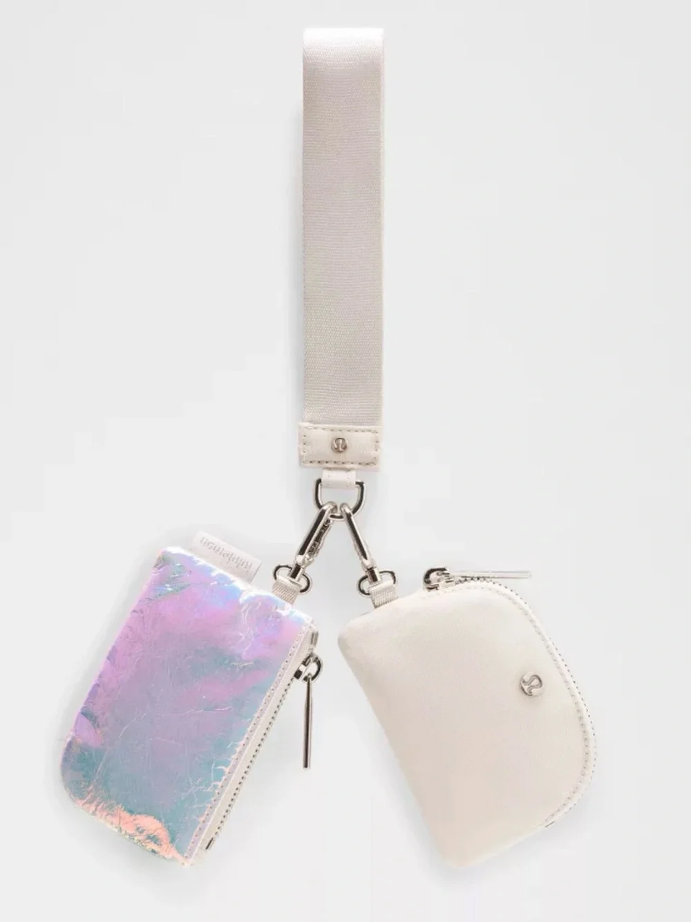Lululemon Dual Pouch Wristlet *Iridescent *NEW